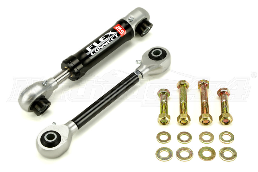 Jeep Jk Jks Flex Connect Sway Bar End Link Kit Front 25in